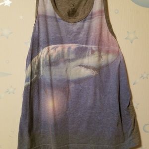 OP Great White Shark Tank Top
